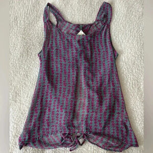 NWT LOILA USA Araya Open Back Top - Size M